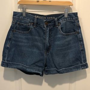 American Eagle Denim Mom Shorts
